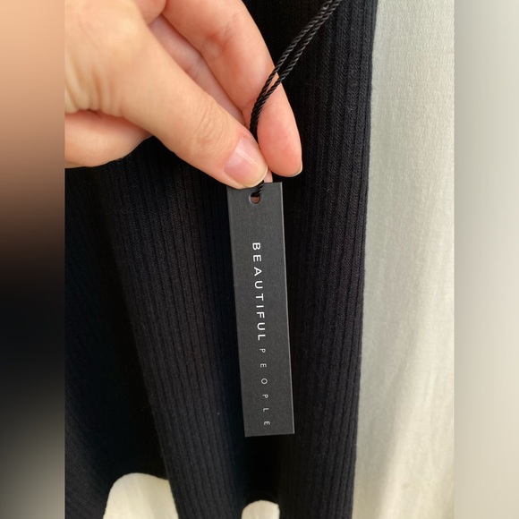 Ribbed turtleneck tank top - Picture 5 of 5